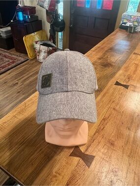 Home Depot Gray Heather Baseball Cap with Patch